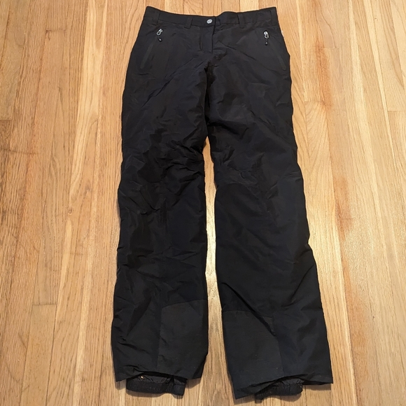 Bogner Pants - Bogner Fire + Ice Black Fitted Snow Ski pants